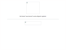 Tablet Screenshot of bonix.de